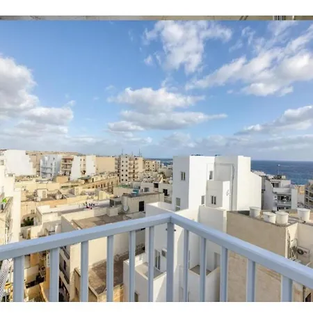 Peaceful 2br Seaside Penthouse - By Hostmt * St. Paul's Bay